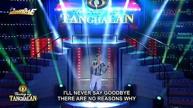 Mindanao contender Arnold Zablan sings Nonoy Zuñiga sings Never Ever Say Goodbye