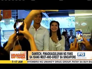 DanRich, pinagkaguluhan ng fans sa isang meet-and-greet sa Singapore