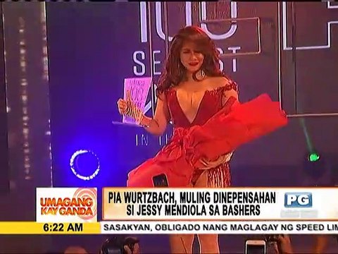 Pia Wurtzbach, muling dinepensahan si Jessy Mendiola sa bashers