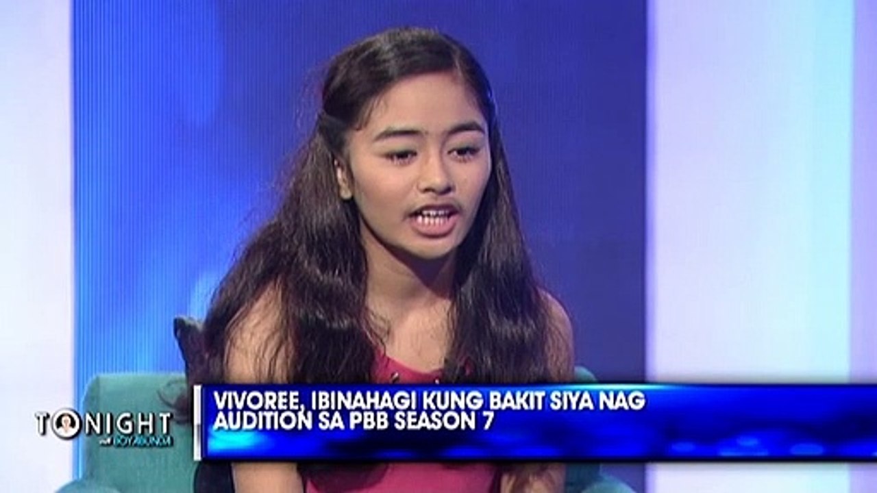 Vivoree Esclito sinabi kung bakit siya nag-try sumali sa PBB