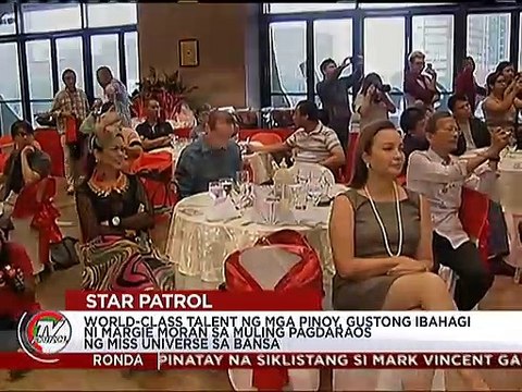 World-class talent ng mga pinoy gustong ibahagi ni Margie Moran sa muling pagdaraos ng mga Miss Univ