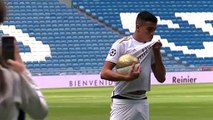 Reinier apresentado no Real Madrid