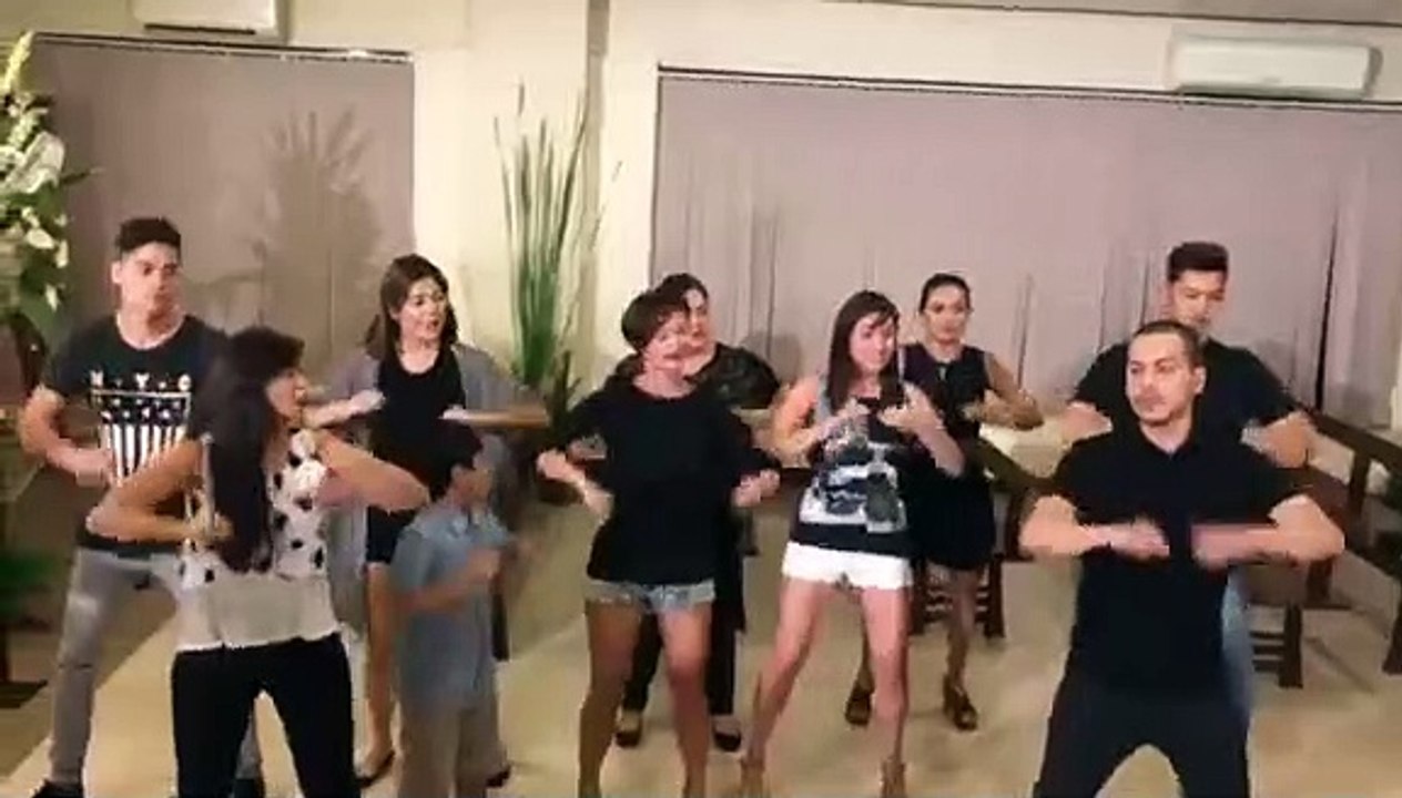 Tubig At Langis cast take the Trumpets Challenge to the next level