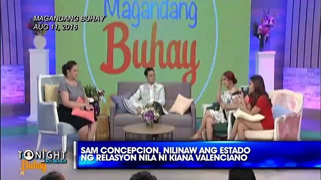 Sam Concepcion, nilinaw ang tunay estado nila ni Kiana Valenciano