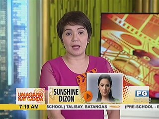 Sunshine Dizon at Timothy Tan, nagharap na sa korte