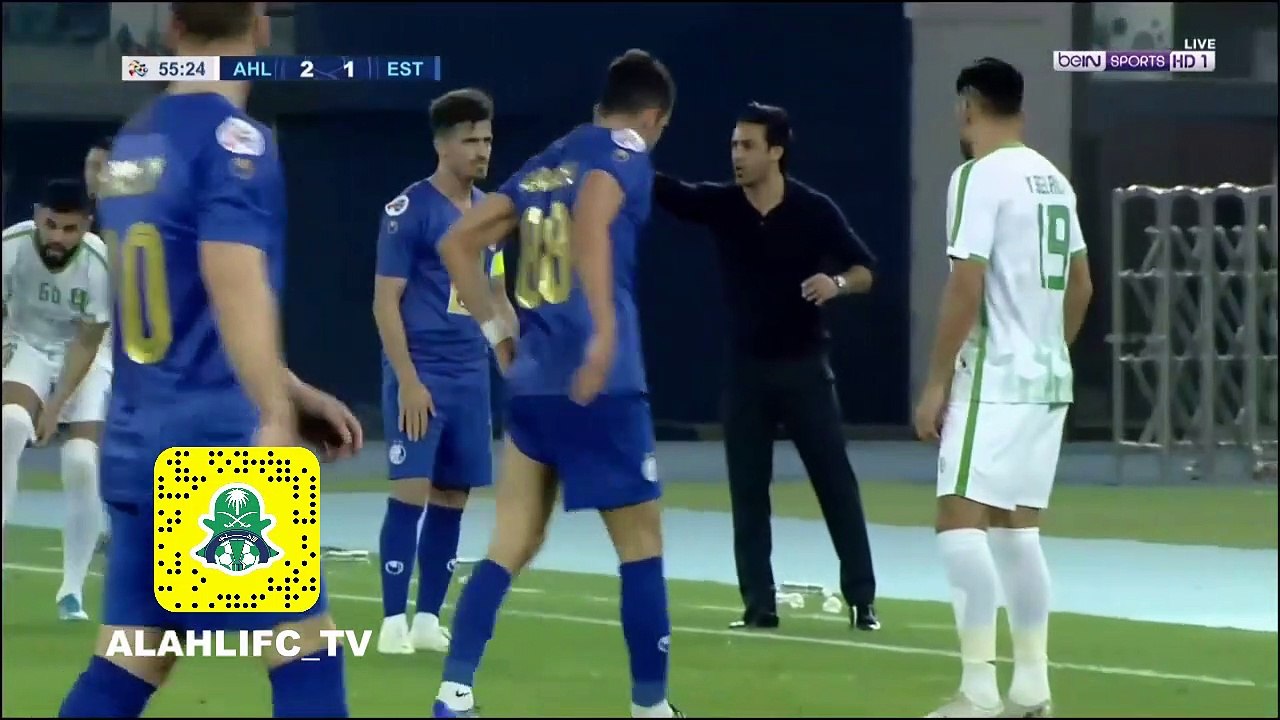الأهلي السعودي × إستقلال الإيراني | دوري آسيا - ج 2 | شوط المباراة الثاني | 18-02 -2020