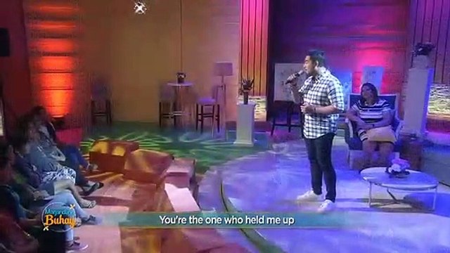 Jed sings Because You Loved Me