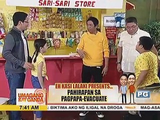 Eh Kasi Lalaki: Pahirapan sa pagpapa-evacuate