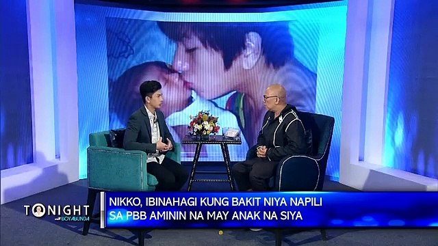 Tonight With Boy Abunda: Full Interview with Nikko Natividad