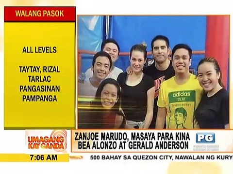 Zanjoe Marudo, masaya para kina Bea Alonzo at Gerald Anderson