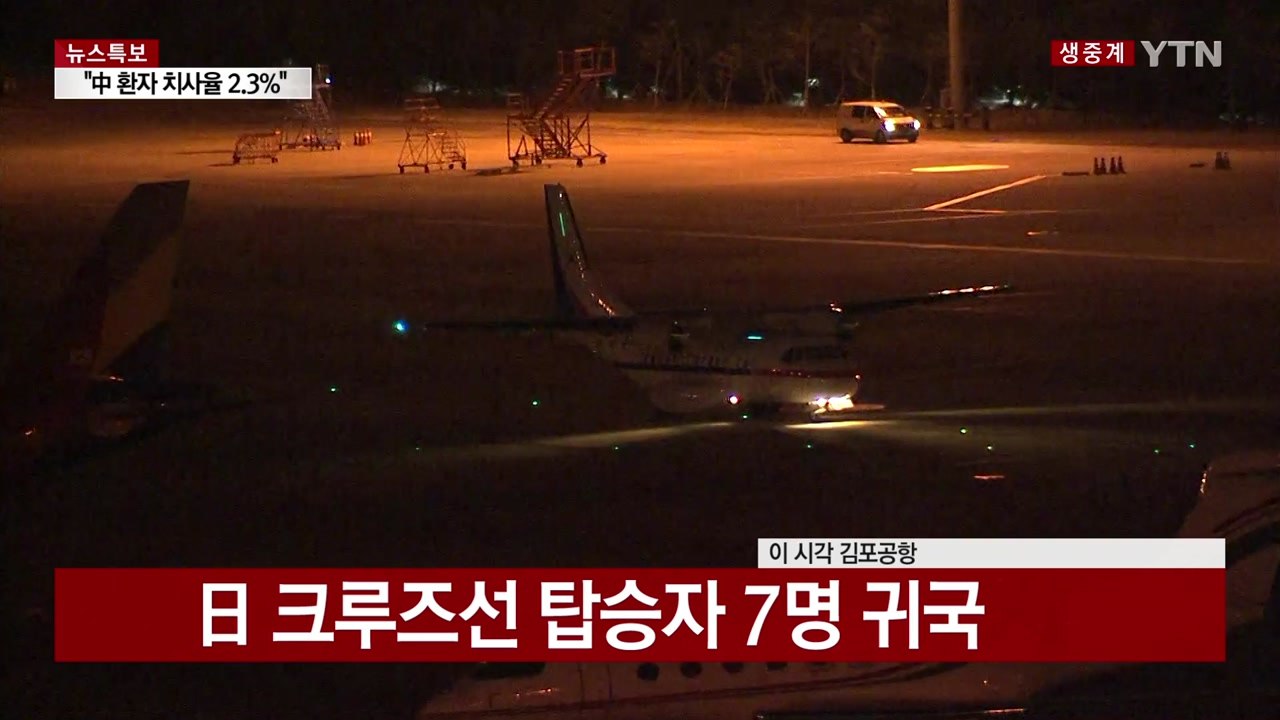 [YTN 실시간뉴스] 日 크루즈선 한국인 귀국...14일간 격리  / YTN