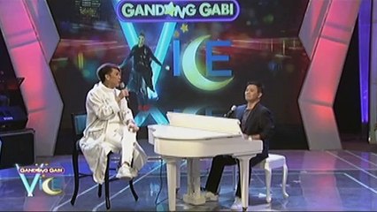 Vice, kinilig nang kantahan ni Ogie