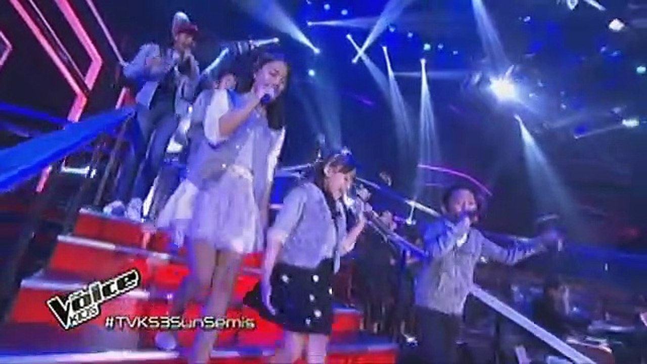 The Voice Kids Philippines 2016 Live Semi-Finals: "Kaleidoscope World"/"Sama-Sama" by Team Coaches &