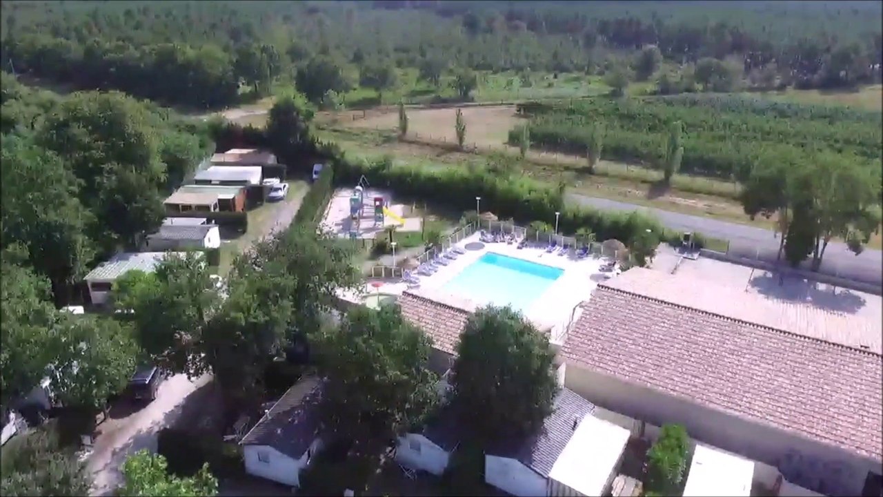 Camping Les Ecureuils Hourtin - survol par drone