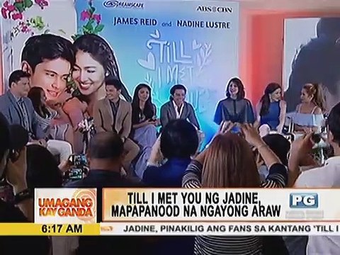 Till I Met You ng Jadine, mapapanood na ngayong araw