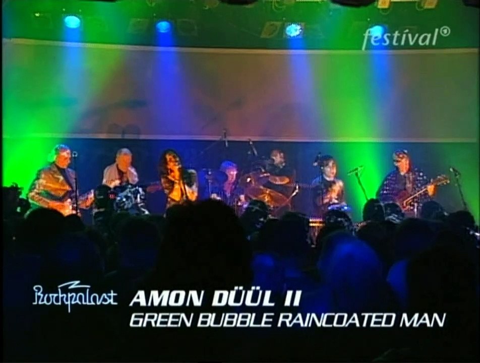 AMON DUUL II - Green Bubble Raincoated Man