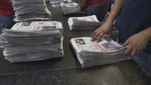 La Prensa de Nicaragua regresa a las calles tras encender sus rotativas