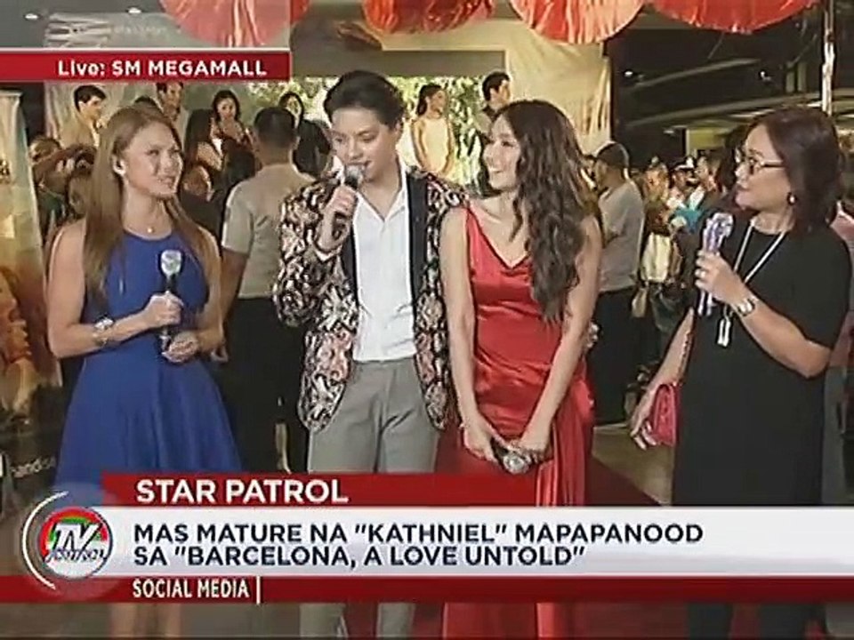Mas mature na "KathNiel" mapapanood sa "Barcelona, A Love Untold"