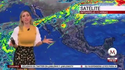 El clima para manana 19 de febrero, con Jessica de Luna