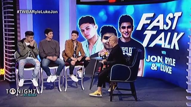 Fast Talk with Hashtags Ryle, Luke and Lucas