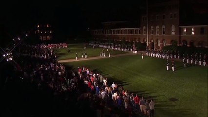 US Marines - Relief and Appointment Ceremony - Passing the Sword