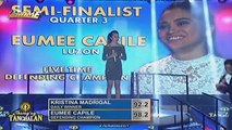 Eumee Capile, pasok sa Quarter 3 Semi-Finals!