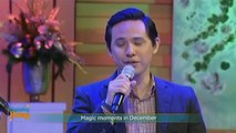Jose Mari Chan sings Christmas Moment with Liza and Franco