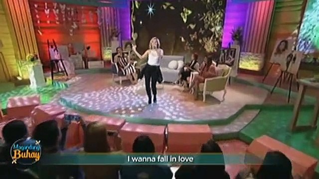 Marion Aunor sings Free Fall Into Love