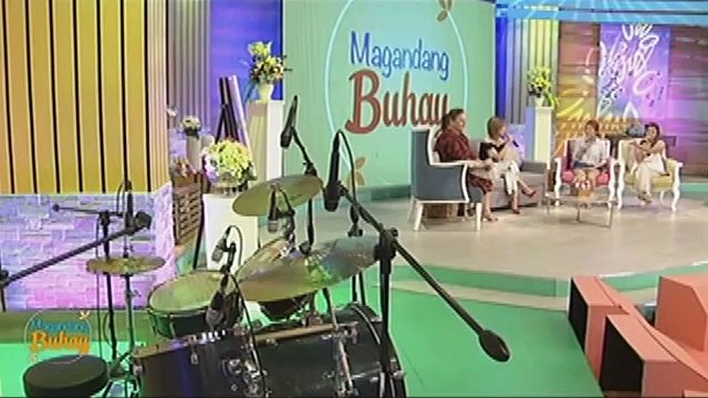 Klarisse, nagsample ng talento sa pagtutog ng drums