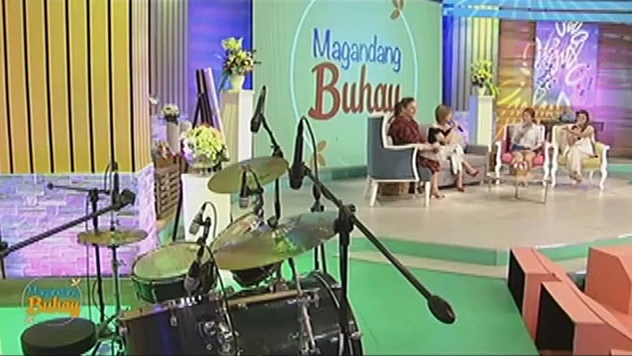 Klarisse, nagsample ng talento sa pagtutog ng drums