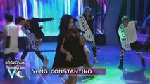 Kyla, Yeng, KZ and Angeline perform “Don’t Let Me Down” on GGV