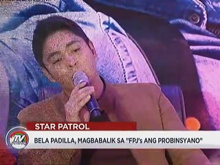 Bela Padilla, magbabalik sa “FPJ’s Ang Probinsyano”