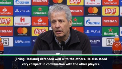 Favre full of praise for Haaland as striker stars in Dortmund win