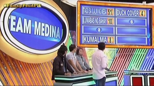 Ano gagawin ng Team Medina at Team Hotties kapag lumindol?