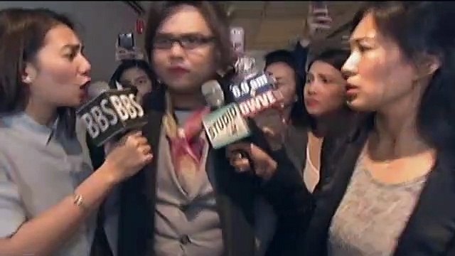 De Luma, nag walk-out!