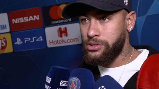 Post match interviews: BvB Dortmund - Paris Saint-Germain Tuchel Neymar Thiago Silva Verratti
