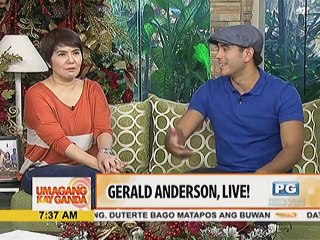 Gerald Anderson, live!