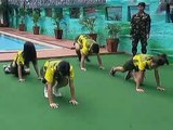 20161012-pbb7-Kisses, nahimatay sa gitna ng kanilang military training