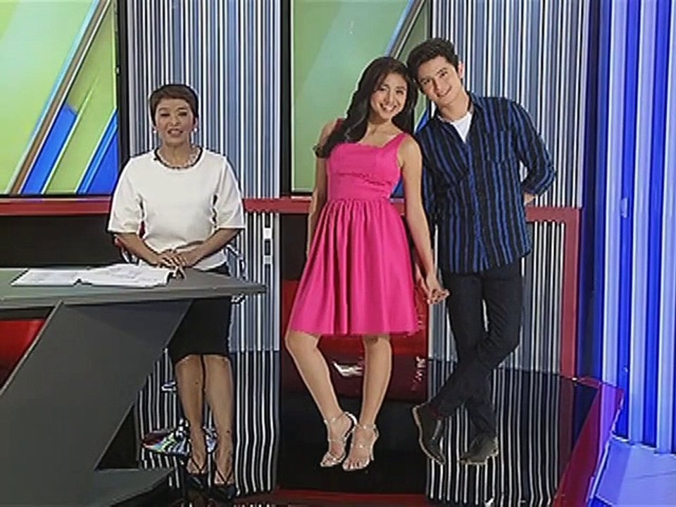 James Reid at Nadine Lustre, guest editors ng October issue ng Metro magazine