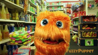 $1 Toys for Kids - Dollar Store Video Review & Budget Bargain Toys // Fuzzy Puppet