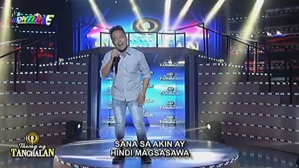 Fernando, rumesbak para agawin ang golden mic kay Hazelyn