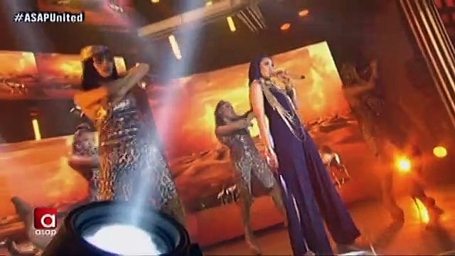 Sarah G shows off her sexy side in her Commander performance