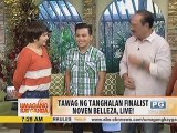 Tawag ng Tanghalan finalist Noven Belleza, live!