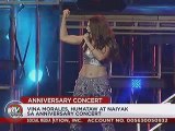 Vina Morales, humataw at naiyak sa anniversary concert