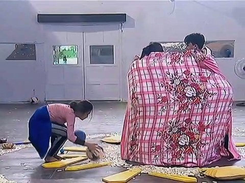 PBB7 Day 96: Teen Housemates, ginawa ang lahat para mabantayan ang kanilang domino tower