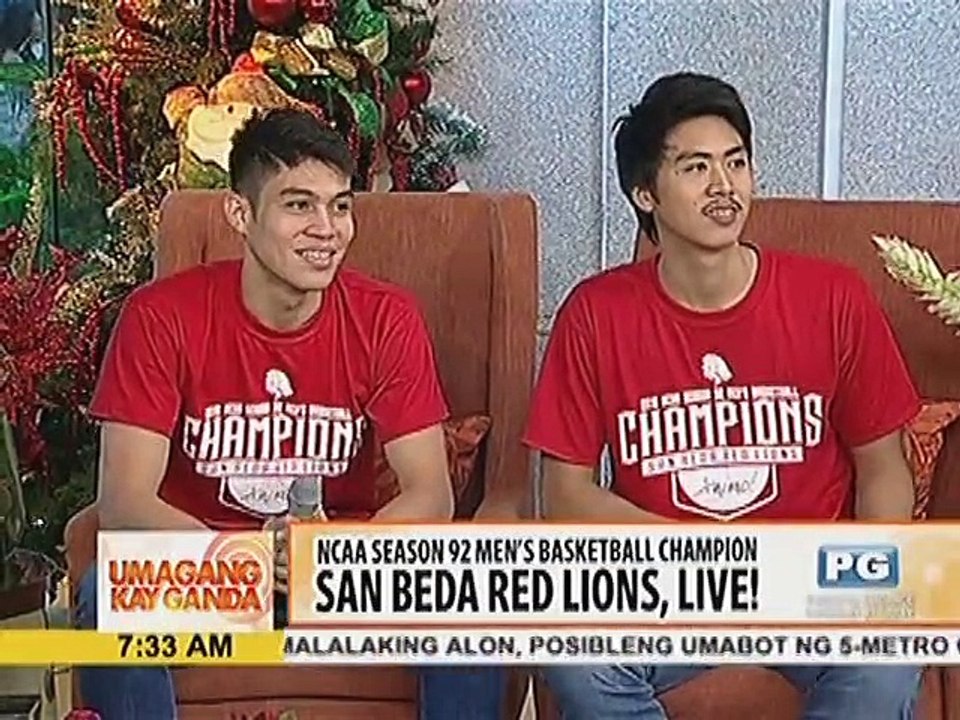 San Beda Red Lions, live!