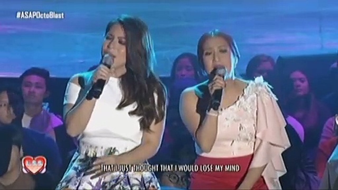 Roselle Nava and Jolina Magdangal sing "All My Life" on ASAP L.S.S.