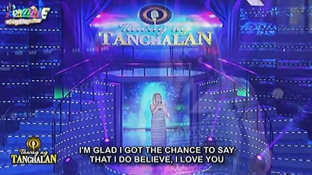 Luzon contender Aira Plaza sings Dionne Warwick's That's What Friends Are For