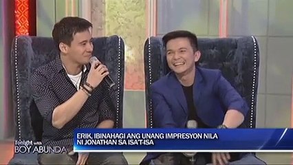 Descargar video: Jonathan Manalo sinabing nayabangan siya kay Erik Santos noon