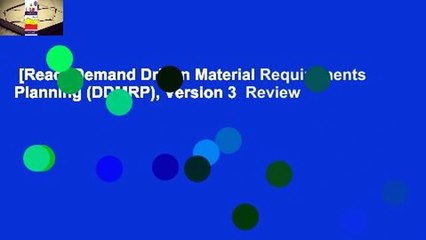 [Read] Demand Driven Material Requirements Planning (DDMRP), Version 3  Review